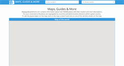 Desktop Screenshot of mapsguidesandmore.com